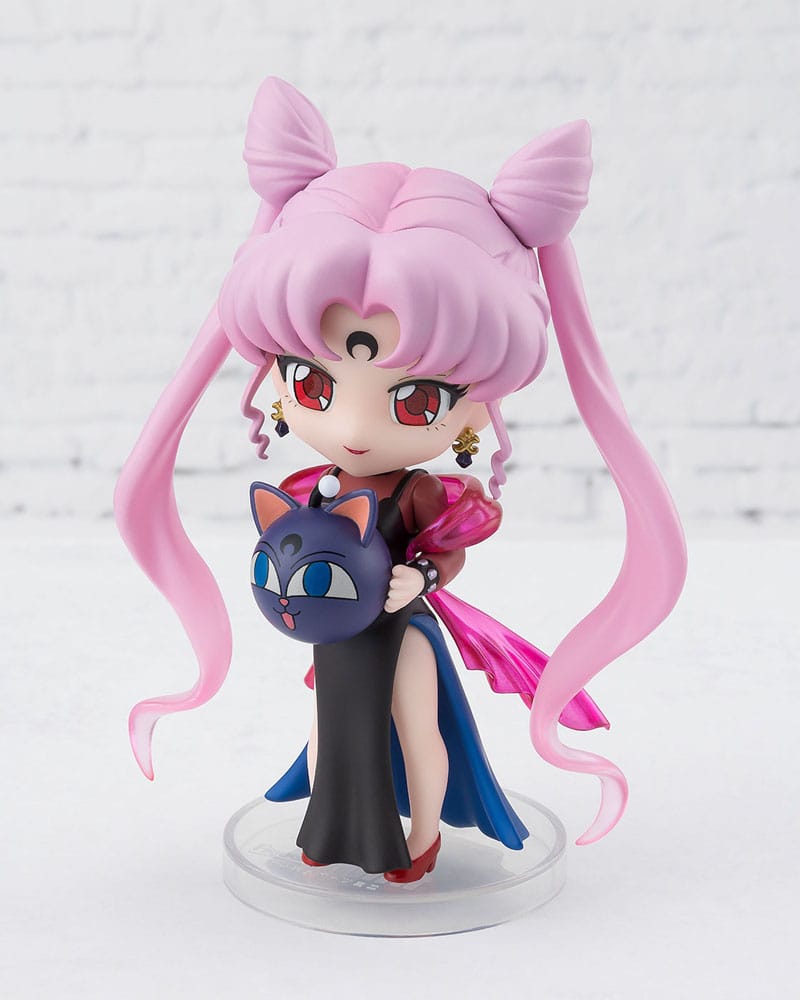 Pretty Guardian Sailor Moon R mini Actionfigur Black Lady 9 cm Figmas Yokina