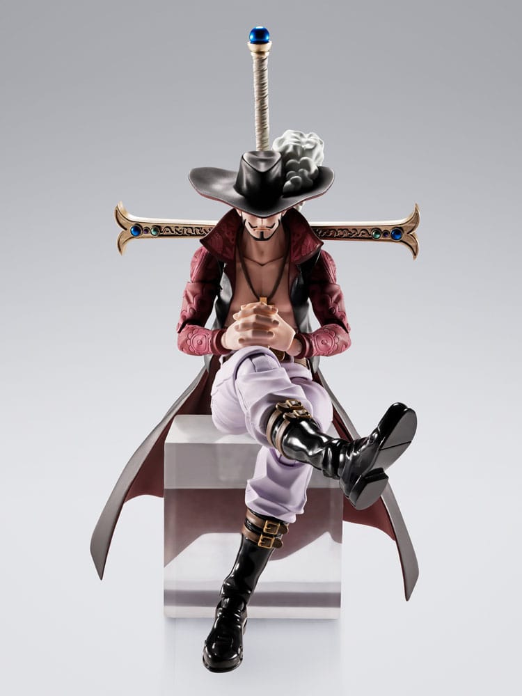 One Piece S.H.Figuarts Actionfigur Dracule Mihawk Hawkeye 17 cm Figmas Yokina