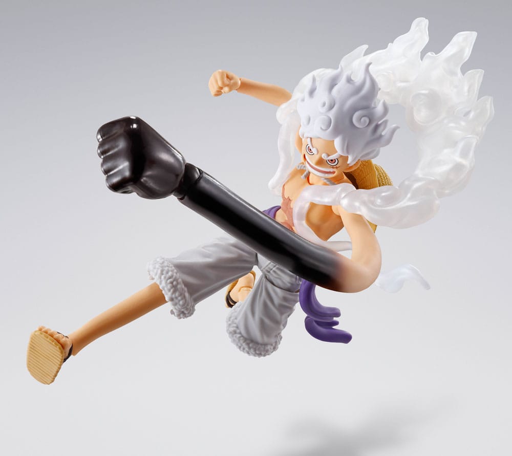 One Piece S.H.Figuarts Actionfigur Monkey D. Luffy Gear 5 -Future Island Egghead- 15 cm Figmas Yokina