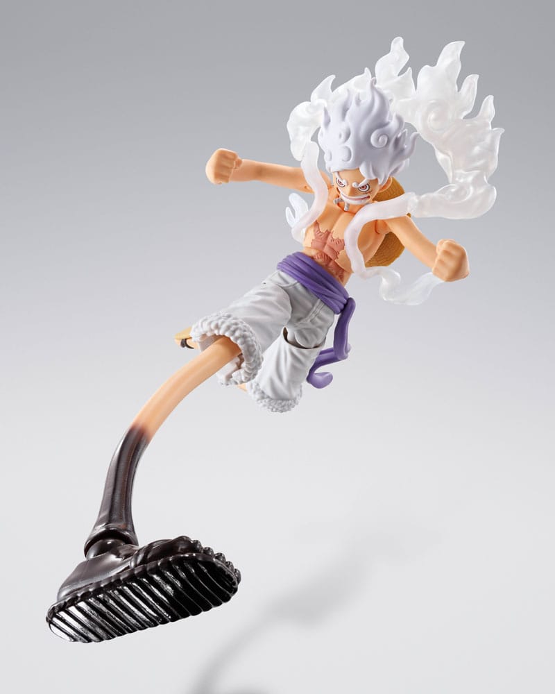 One Piece S.H.Figuarts Actionfigur Monkey D. Luffy Gear 5 -Future Island Egghead- 15 cm Figmas Yokina