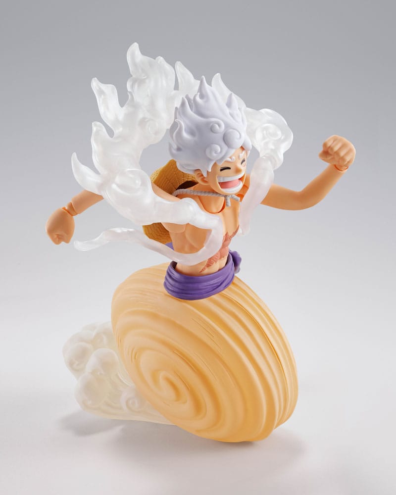 One Piece S.H.Figuarts Actionfigur Monkey D. Luffy Gear 5 -Future Island Egghead- 15 cm Figmas Yokina