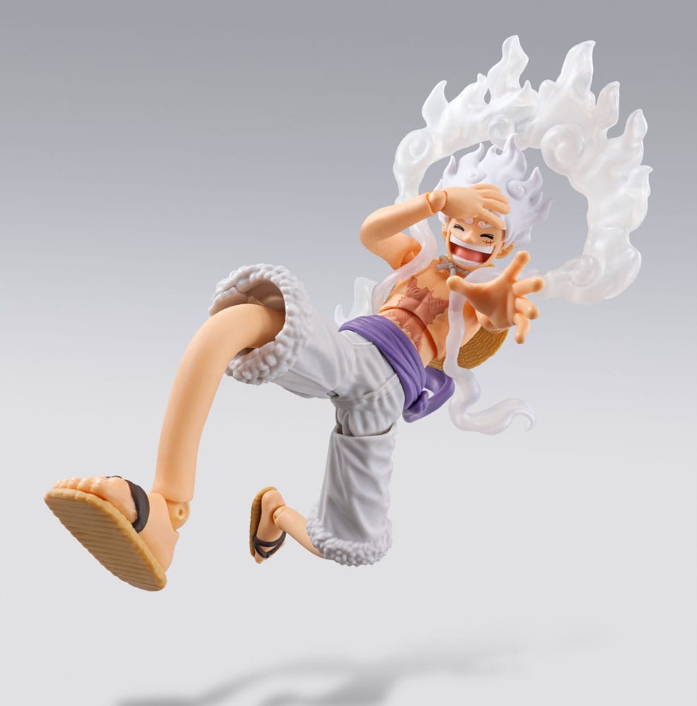 One Piece S.H.Figuarts Actionfigur Monkey D. Luffy Gear 5 -Future Island Egghead- 15 cm Figmas Yokina