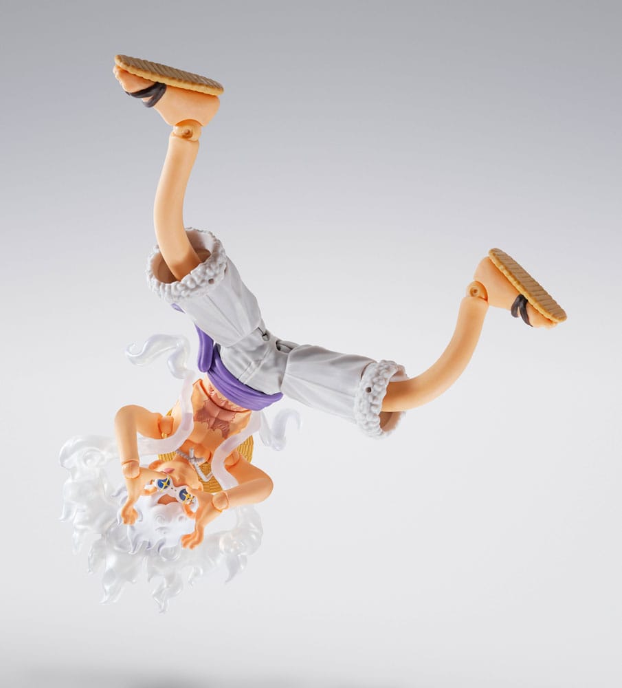 One Piece S.H.Figuarts Actionfigur Monkey D. Luffy Gear 5 -Future Island Egghead- 15 cm Figmas Yokina