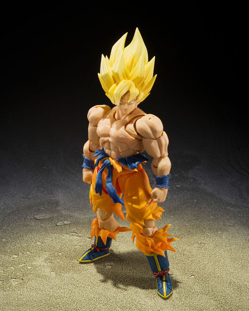 Dragon Ball Z S.H. Figuarts Actionfigur Super Saiyan Son Goku Legendary Super Saiyan (Best Selection) 15 cm Figmas Yokina