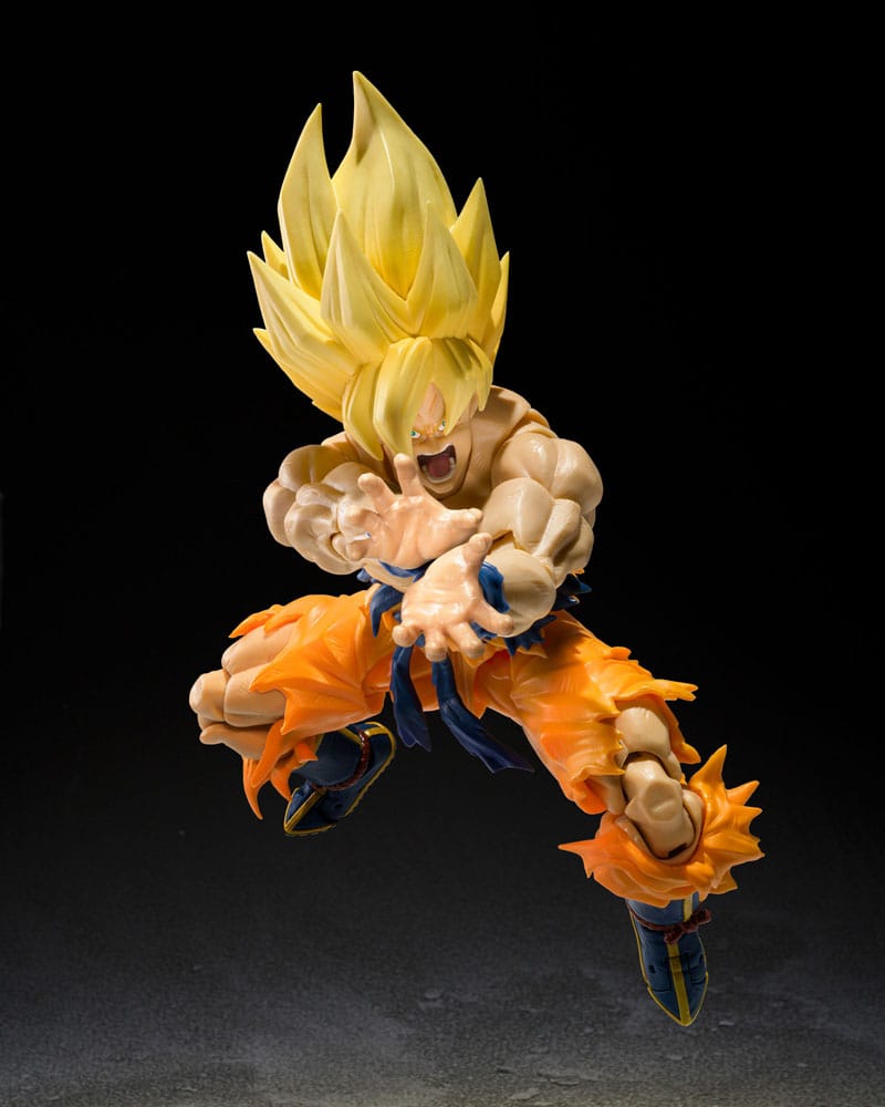 Dragon Ball Z S.H. Figuarts Actionfigur Super Saiyan Son Goku Legendary Super Saiyan (Best Selection) 15 cm Figmas Yokina