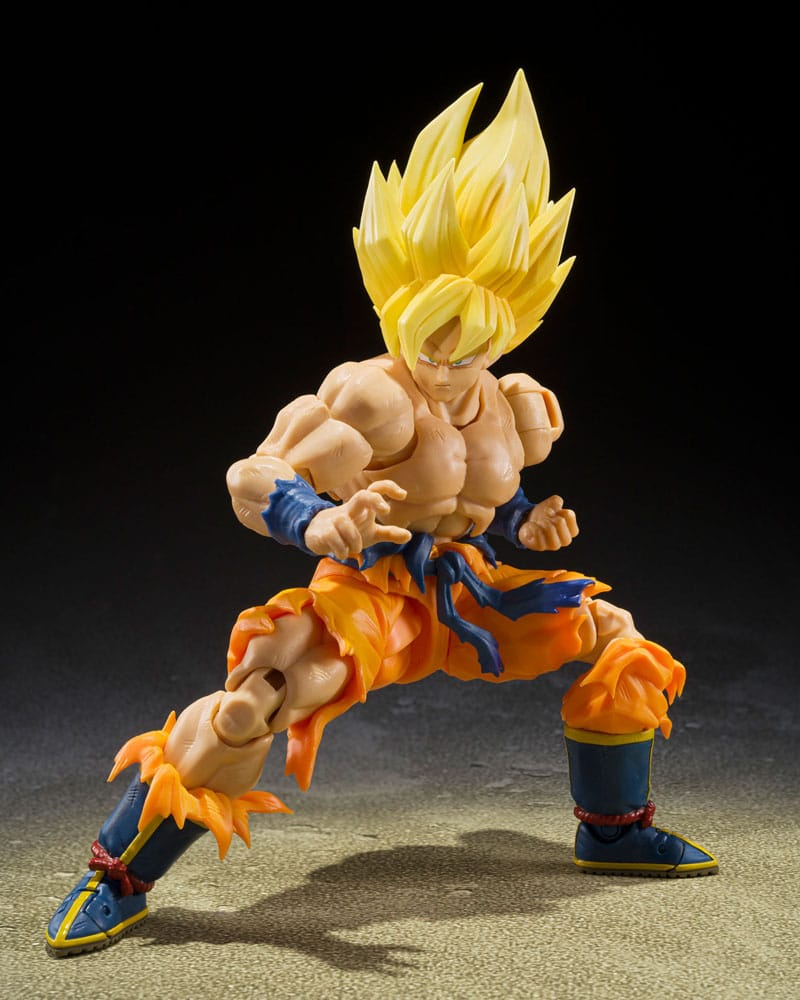 Dragon Ball Z S.H. Figuarts Actionfigur Super Saiyan Son Goku Legendary Super Saiyan (Best Selection) 15 cm Figmas Yokina