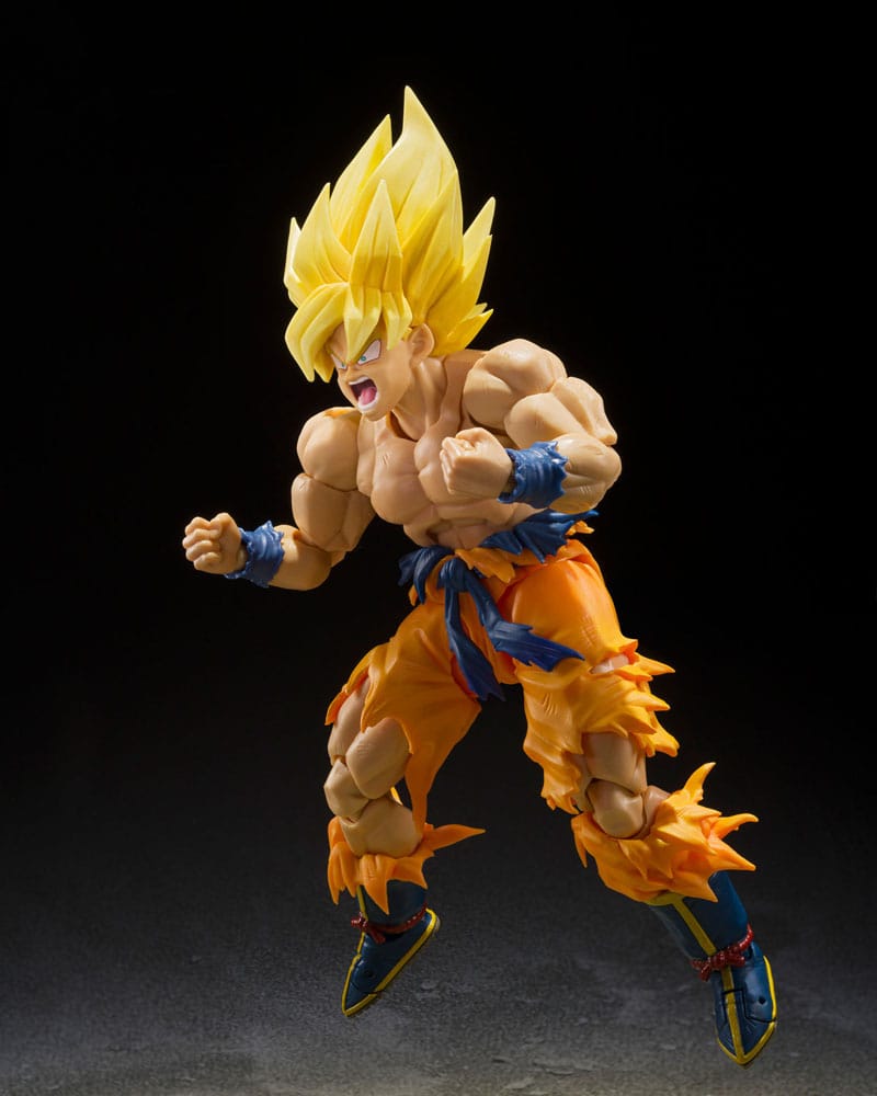 Dragon Ball Z S.H. Figuarts Actionfigur Super Saiyan Son Goku Legendary Super Saiyan (Best Selection) 15 cm Figmas Yokina