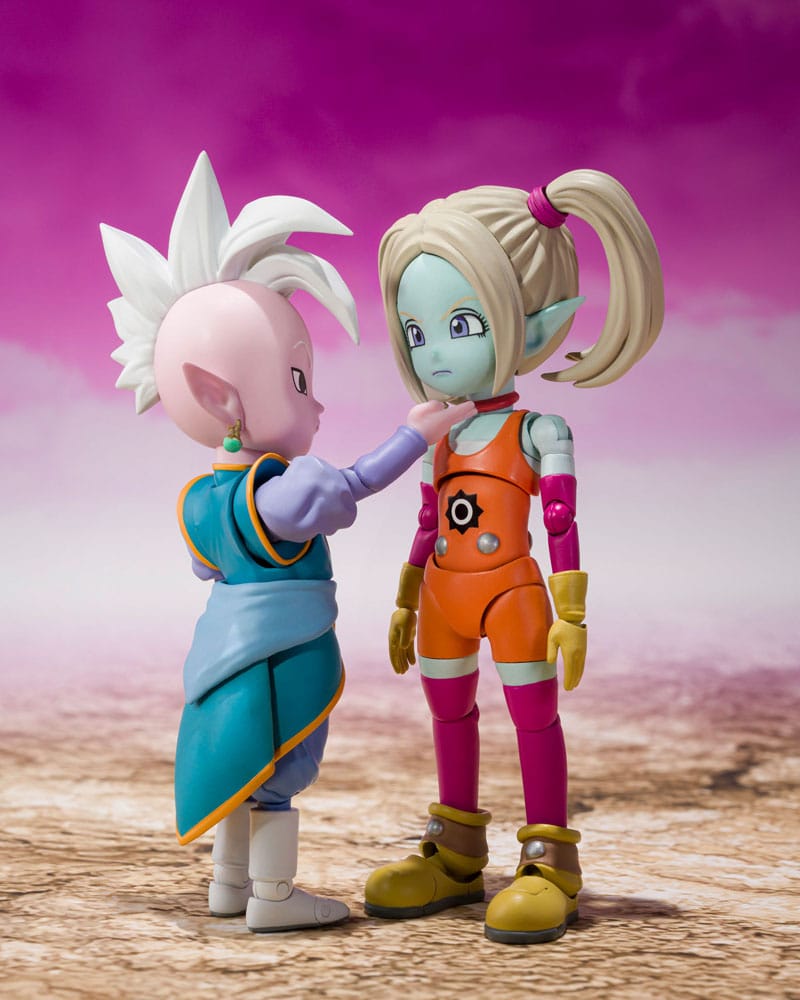 Dragonball Super Daima S.H. Figuarts Actionfigur Supreme Kai Mini 7 cm Figmas Yokina