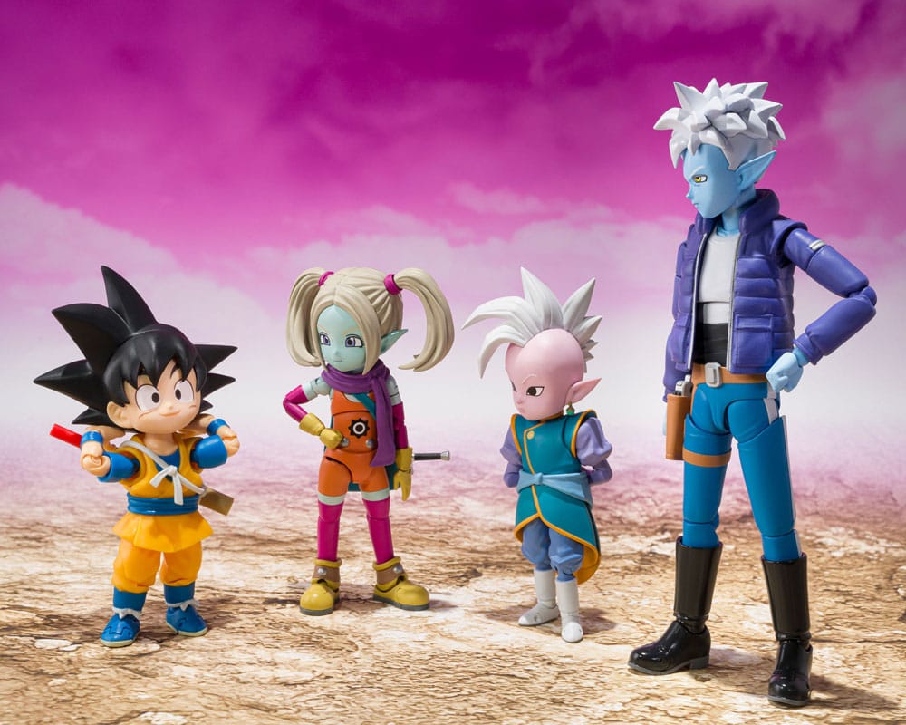 Dragonball Super Daima S.H. Figuarts Actionfigur Supreme Kai Mini 7 cm Figmas Yokina