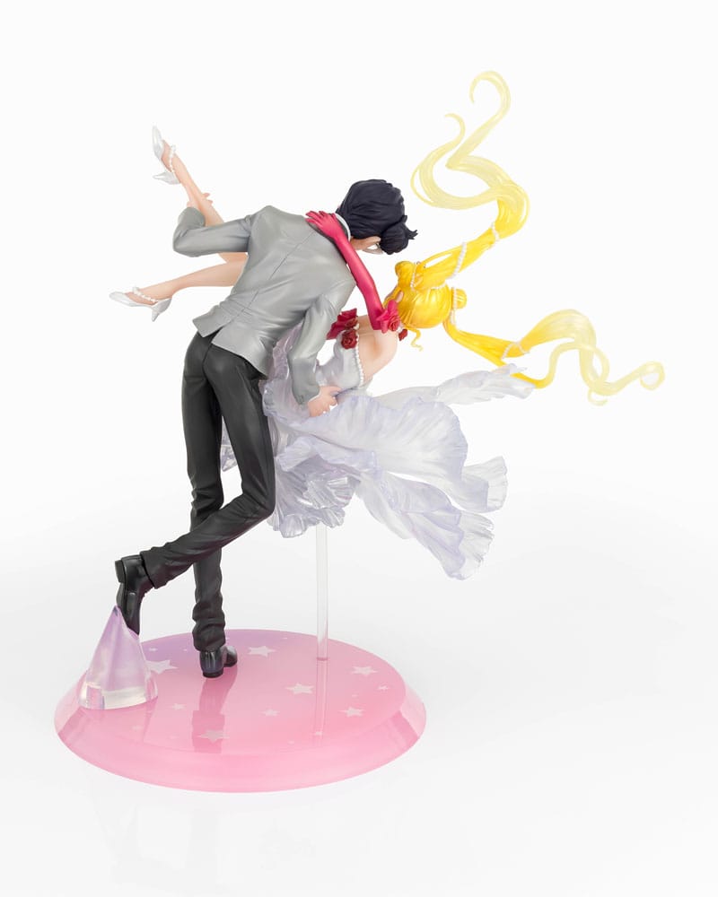 Sailor Moon FiguartsZERO Chouette PVC Statue Usagi & Tuxedo Mask Moonlight Glow Edition 24 cm Prizefiguren Yokina