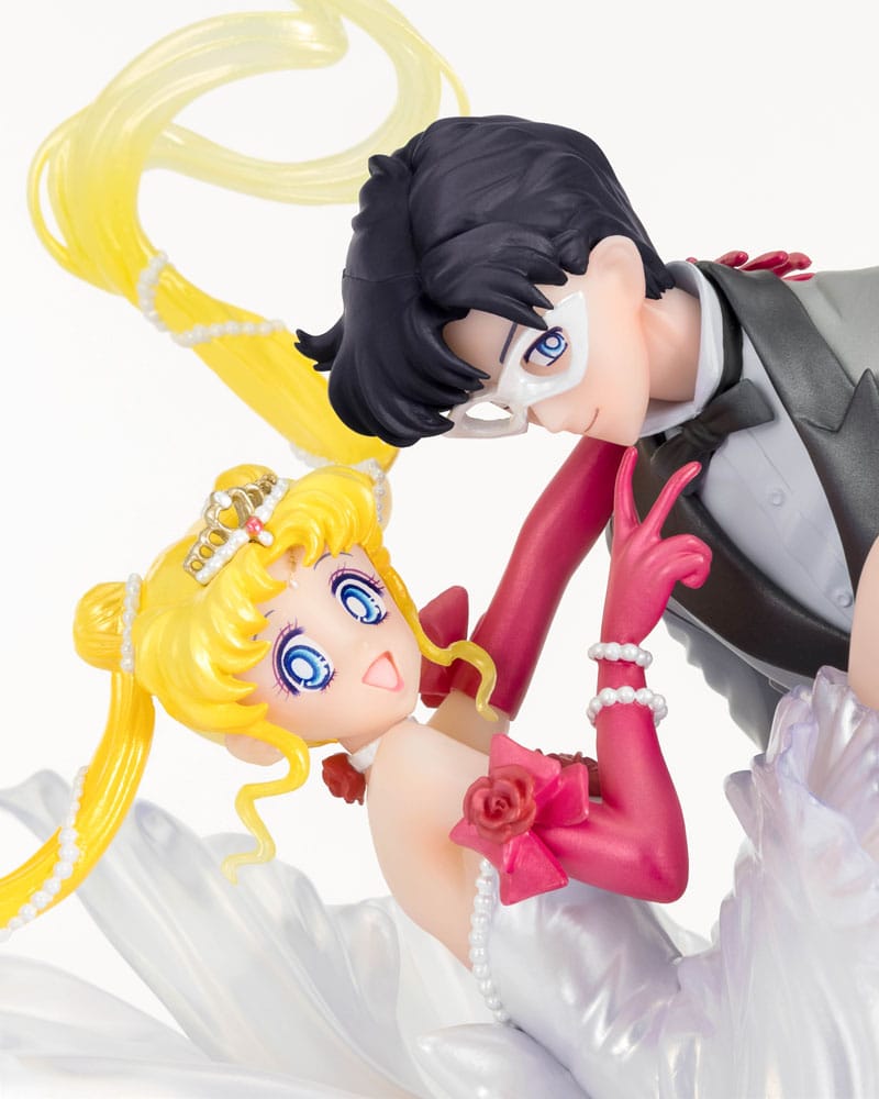 Sailor Moon FiguartsZERO Chouette PVC Statue Usagi & Tuxedo Mask Moonlight Glow Edition 24 cm Prizefiguren Yokina