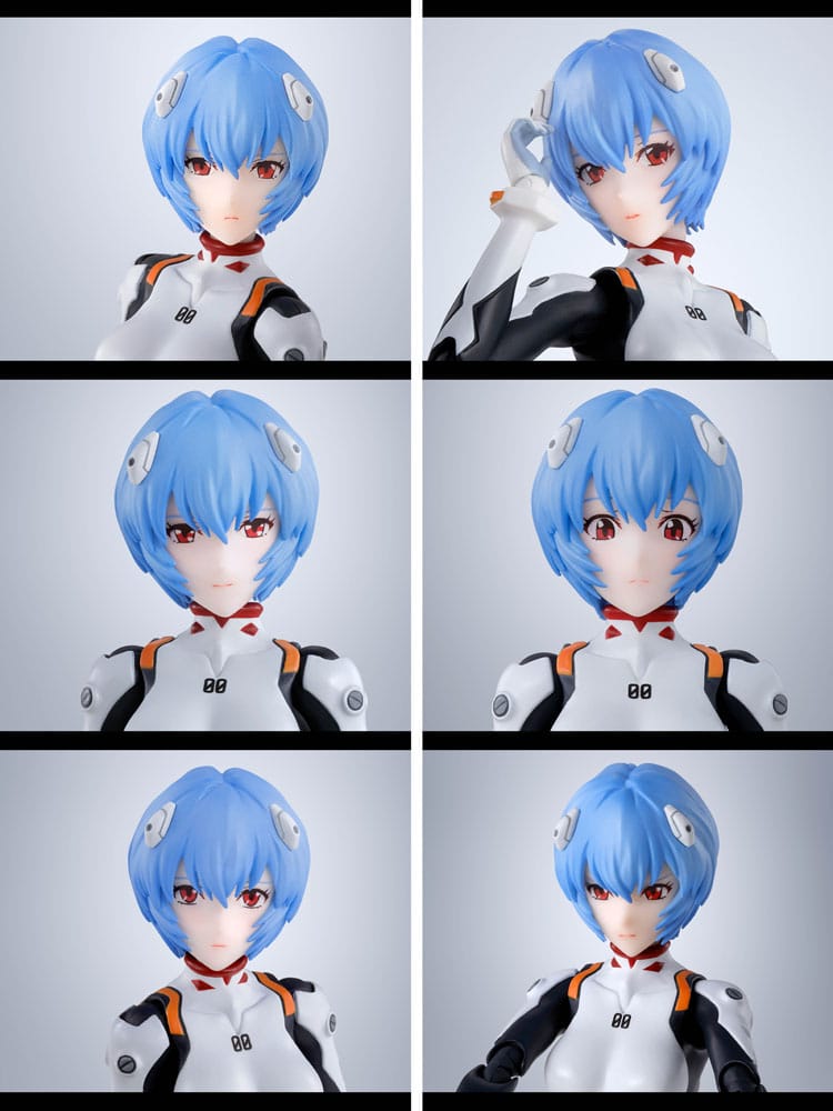 Neon Genesis Evangelion S.H.Figuarts Actionfigur Rei Ayanami 14 cm Figmas Yokina