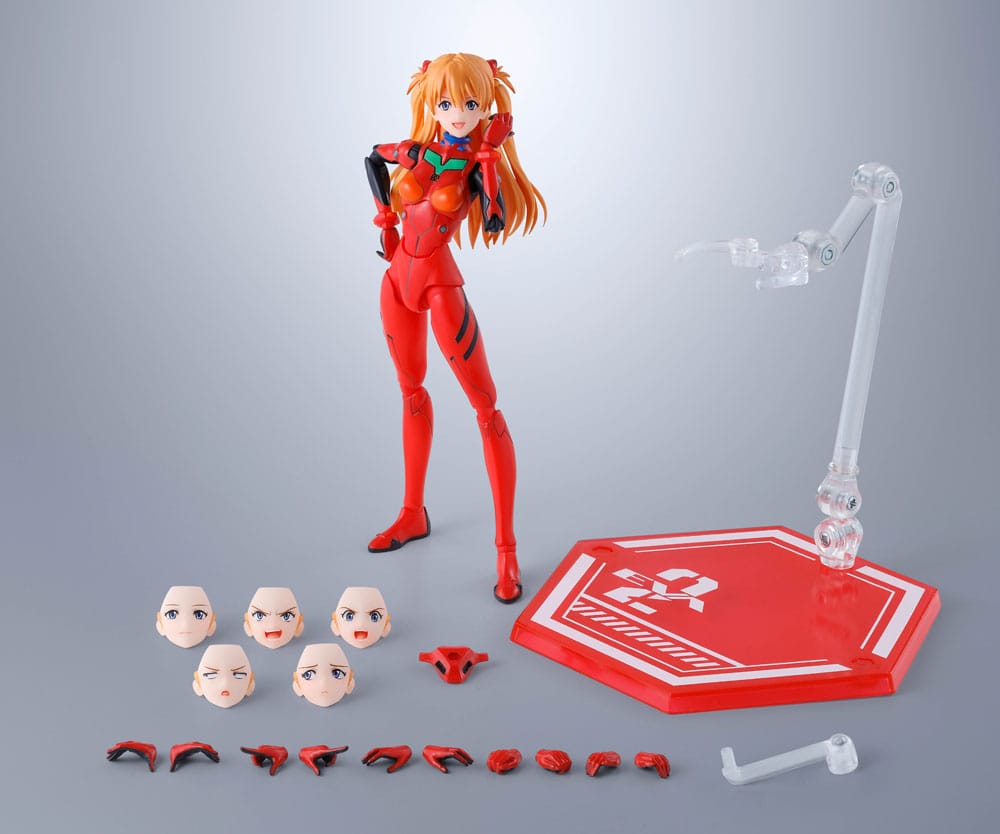 Neon Genesis Evangelion S.H.Figuarts Actionfigur Asuka Shikigami Langley 14 cm Figmas Yokina