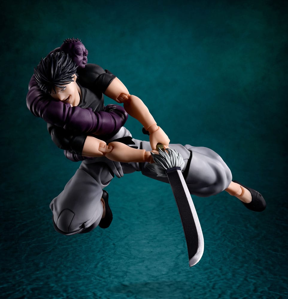 Jujutsu Kaisen S.H. Figuarts Actionfigur Toji Fushiguro 16 cm Figmas Yokina