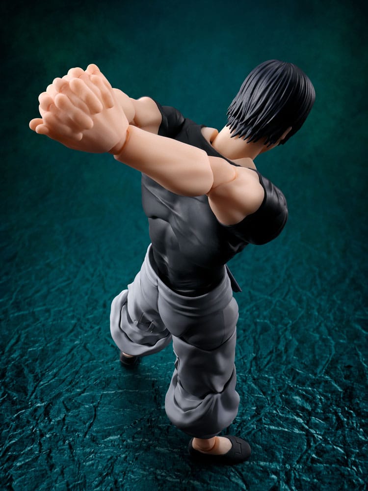Jujutsu Kaisen S.H. Figuarts Actionfigur Toji Fushiguro 16 cm Figmas Yokina