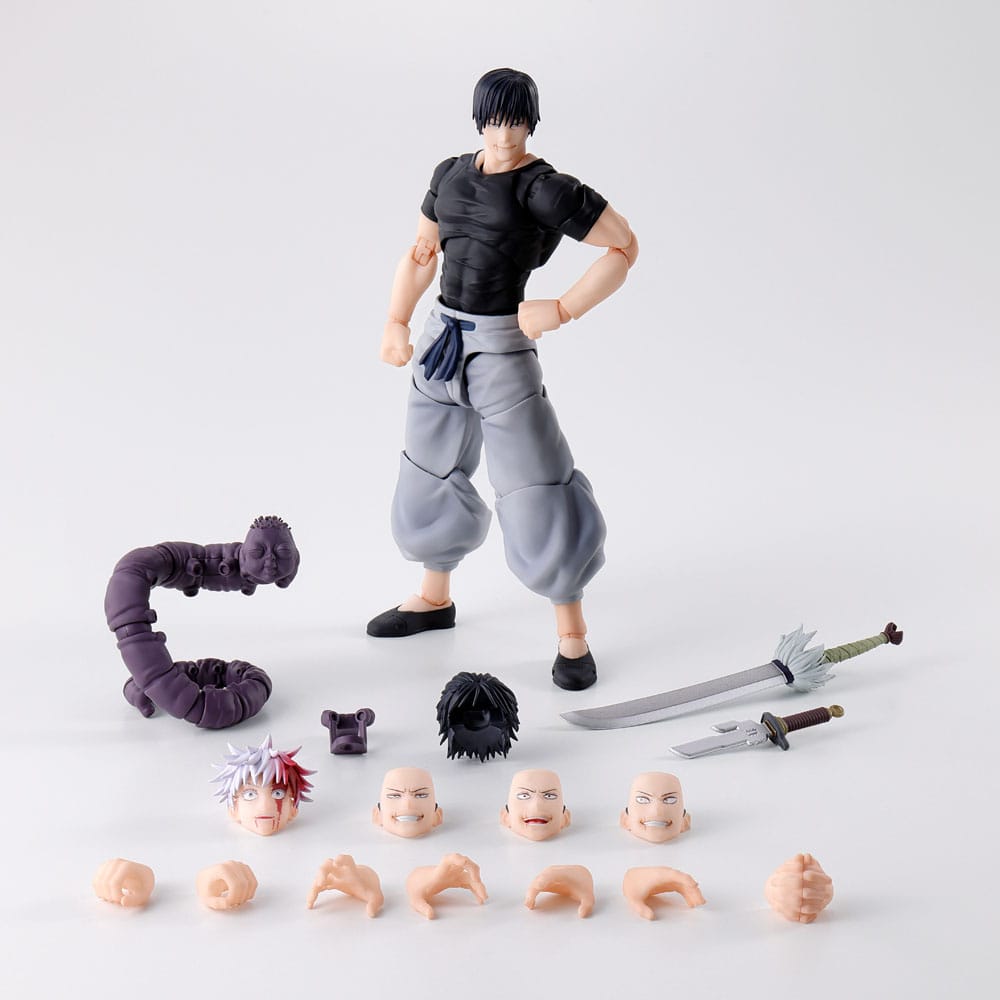 Jujutsu Kaisen S.H. Figuarts Actionfigur Toji Fushiguro 16 cm Figmas Yokina