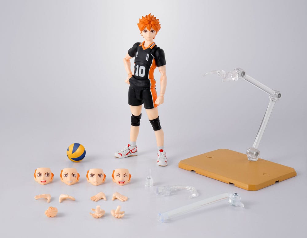 Haikyu!! S.H.Figuarts Actionfigur Shoyo Hinata 14 cm Figmas Yokina