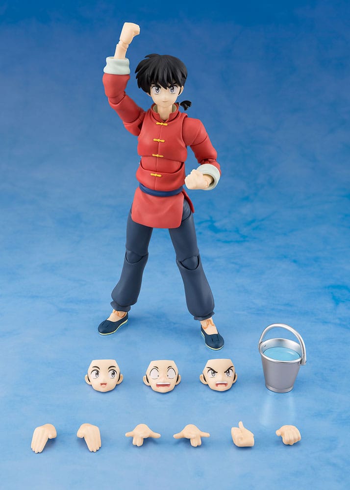 Ranma 1/2 S.H. Figuarts Actionfigur Ranma Saotome (männlich) 14 cm Figmas Yokina