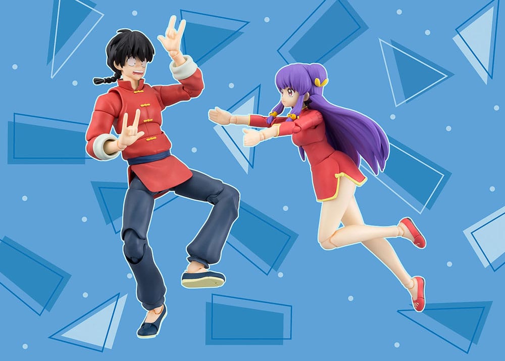 Ranma 1/2 S.H. Figuarts Actionfigur Ranma Saotome (männlich) 14 cm Figmas Yokina