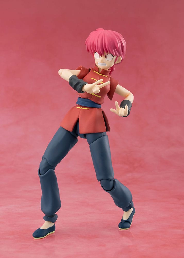 Ranma 1/2 S.H. Figuarts Actionfigur Ranma (weiblich) 12 cm Figmas Yokina
