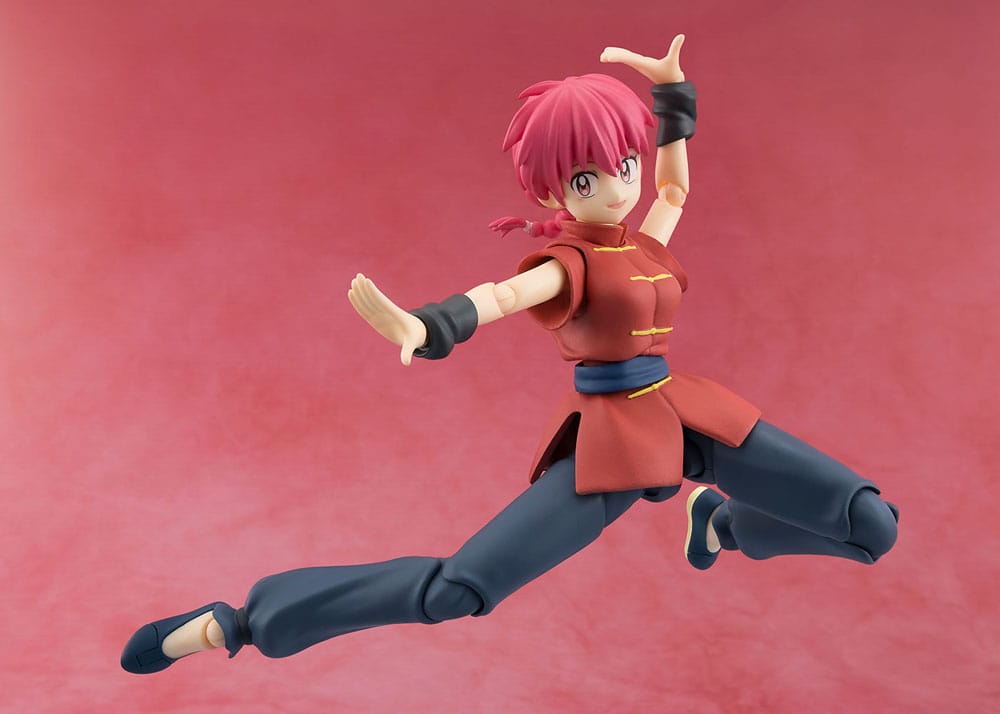 Ranma 1/2 S.H. Figuarts Actionfigur Ranma (weiblich) 12 cm Figmas Yokina