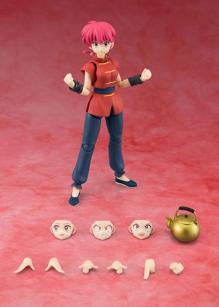 Ranma 1/2 S.H. Figuarts Actionfigur Ranma (weiblich) 12 cm Figmas Yokina