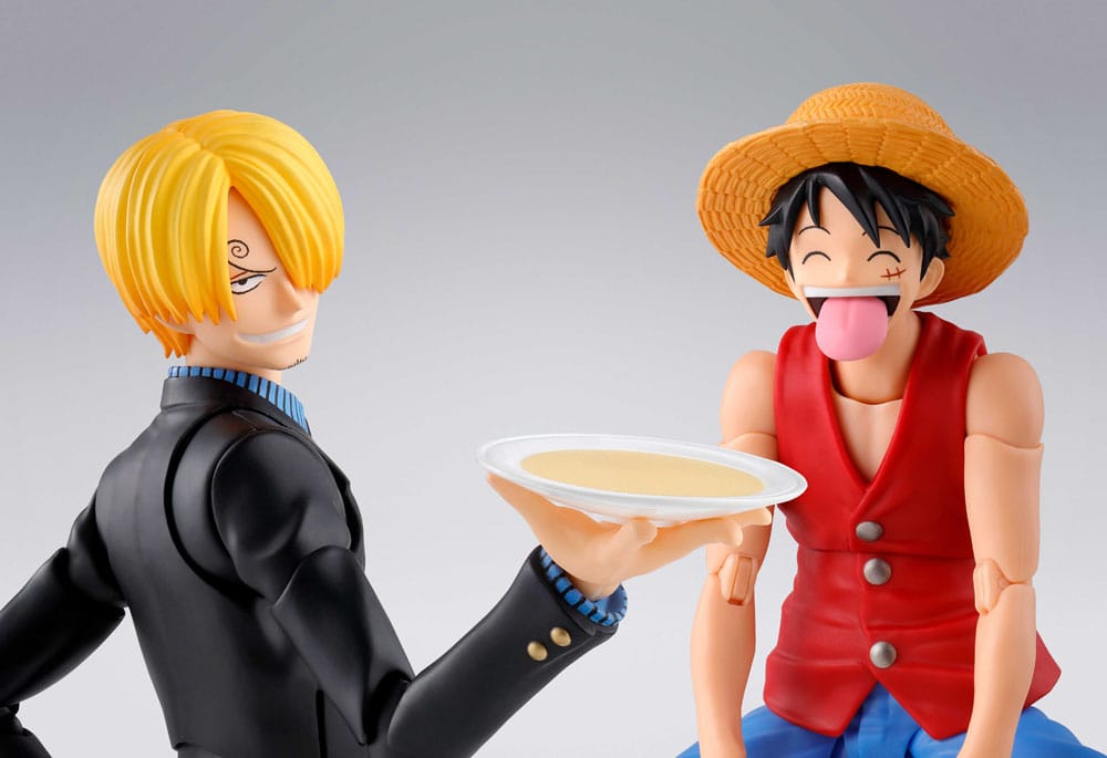 One Piece S.H.Figuarts Actionfigur Sanji Romance Dawn Ver. 15 cm Figmas Yokina