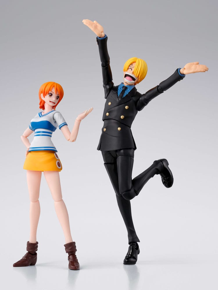 One Piece S.H.Figuarts Actionfigur Sanji Romance Dawn Ver. 15 cm Figmas Yokina