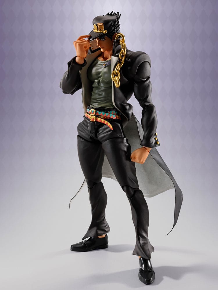JoJo's Bizarre Adventure S.H.Figuarts Actionfigur Jotaro Kujo 17 cm Figmas Yokina