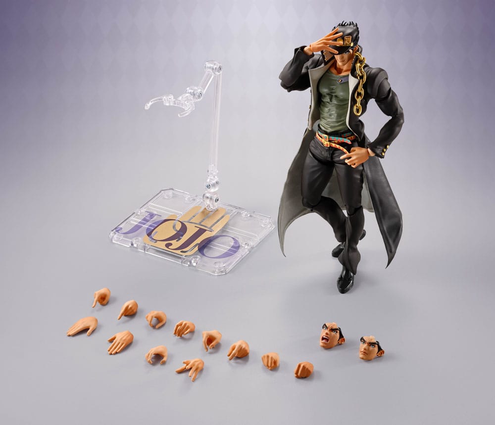 JoJo's Bizarre Adventure S.H.Figuarts Actionfigur Jotaro Kujo 17 cm Figmas Yokina