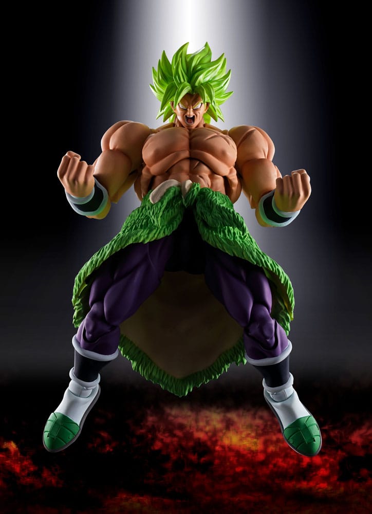 Dragonball Super Broly S.H. Figuarts Actionfigur Super Saiyan Broly Fullpower 22 cm Figmas Yokina