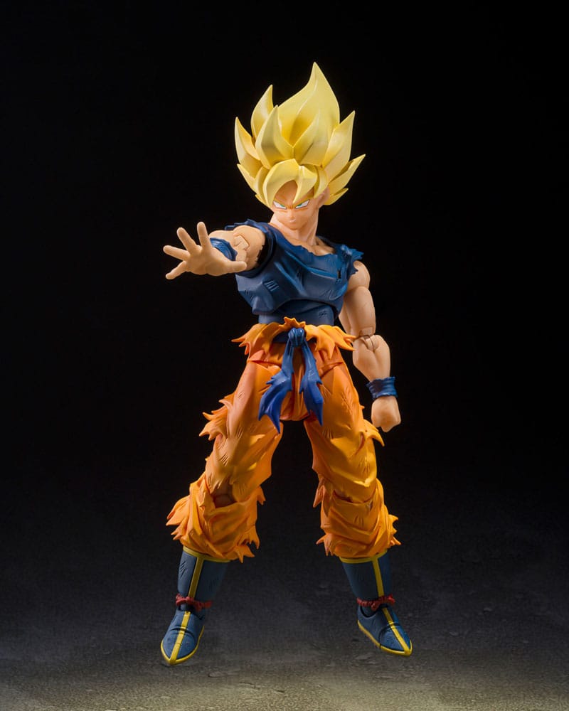 Dragon Ball Z S.H.Figuarts Actionfigur Super Saiyan Son Goku (Fighter of Rage) 14 cm Figmas Yokina