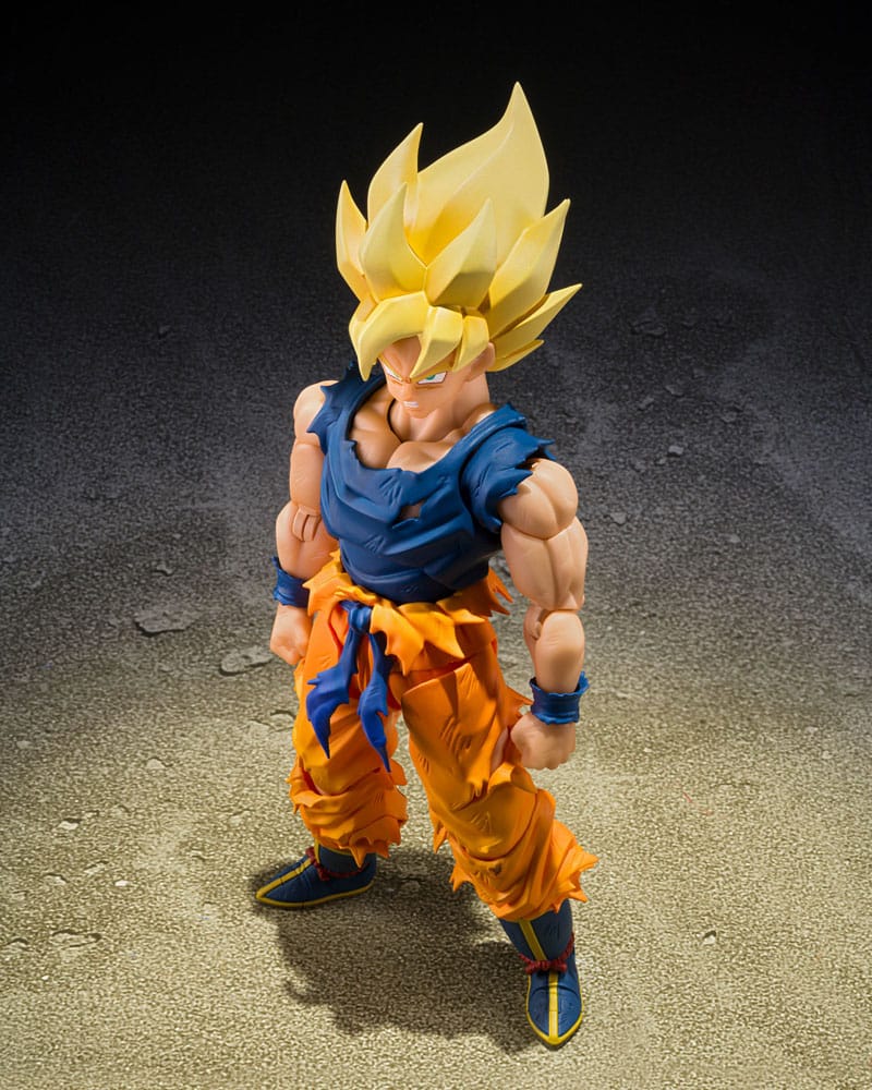 Dragon Ball Z S.H.Figuarts Actionfigur Super Saiyan Son Goku (Fighter of Rage) 14 cm Figmas Yokina