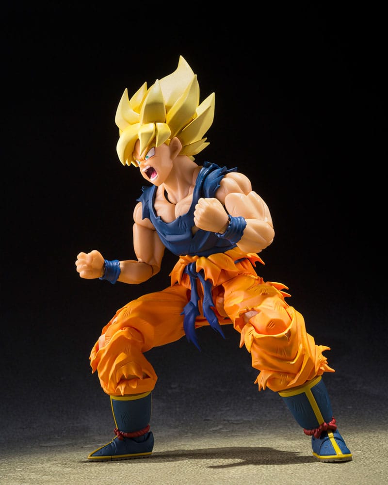 Dragon Ball Z S.H.Figuarts Actionfigur Super Saiyan Son Goku (Fighter of Rage) 14 cm Figmas Yokina