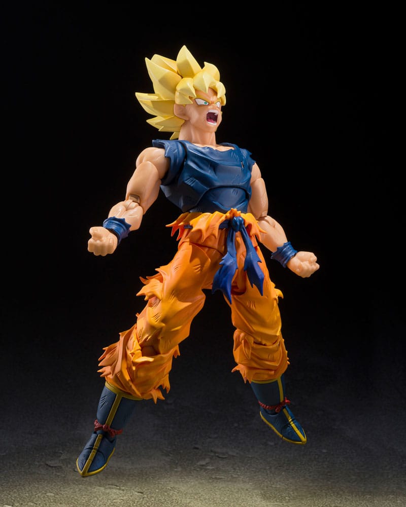 Dragon Ball Z S.H.Figuarts Actionfigur Super Saiyan Son Goku (Fighter of Rage) 14 cm Figmas Yokina