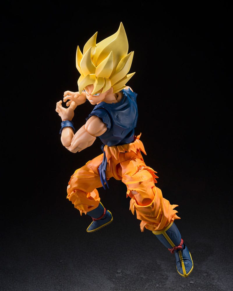 Dragon Ball Z S.H.Figuarts Actionfigur Super Saiyan Son Goku (Fighter of Rage) 14 cm Figmas Yokina