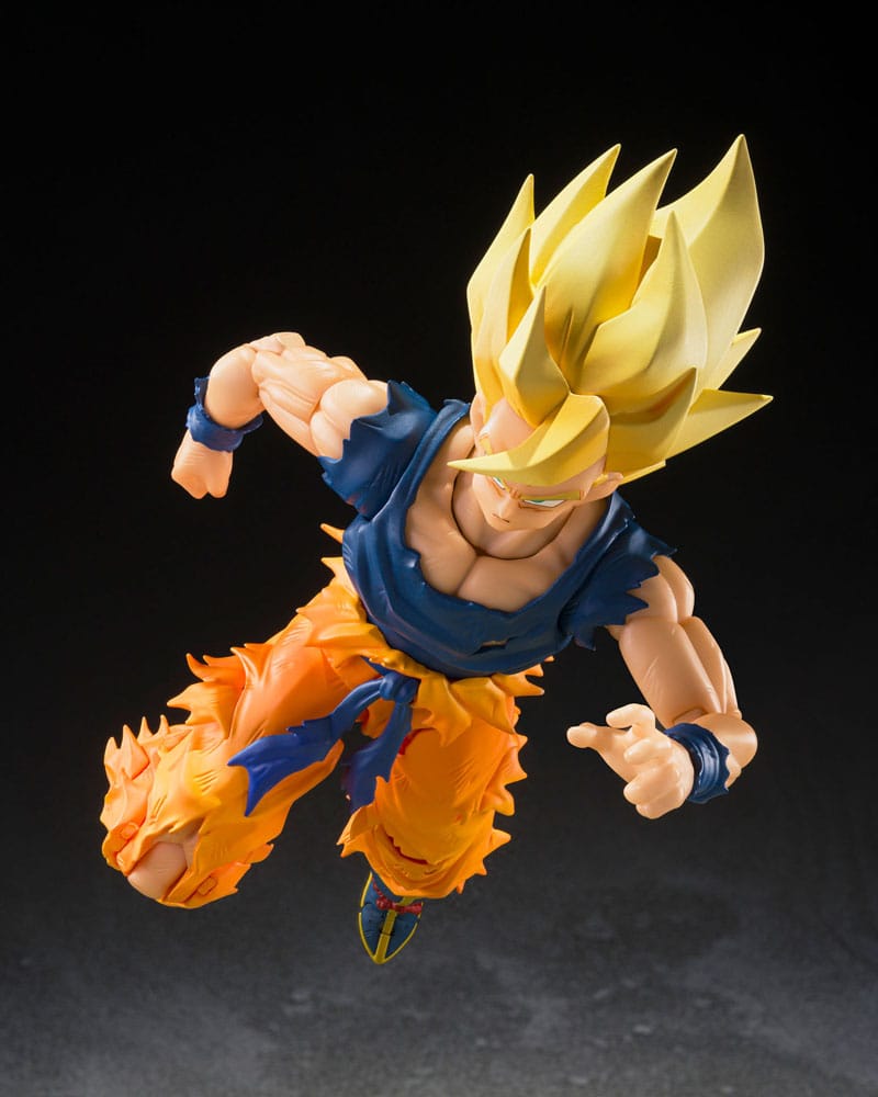 Dragon Ball Z S.H.Figuarts Actionfigur Super Saiyan Son Goku (Fighter of Rage) 14 cm Figmas Yokina