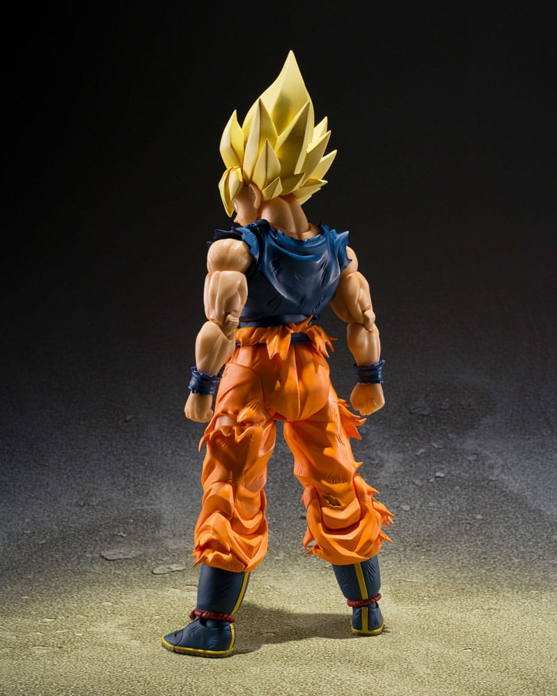 Dragon Ball Z S.H.Figuarts Actionfigur Super Saiyan Son Goku (Fighter of Rage) 14 cm Figmas Yokina