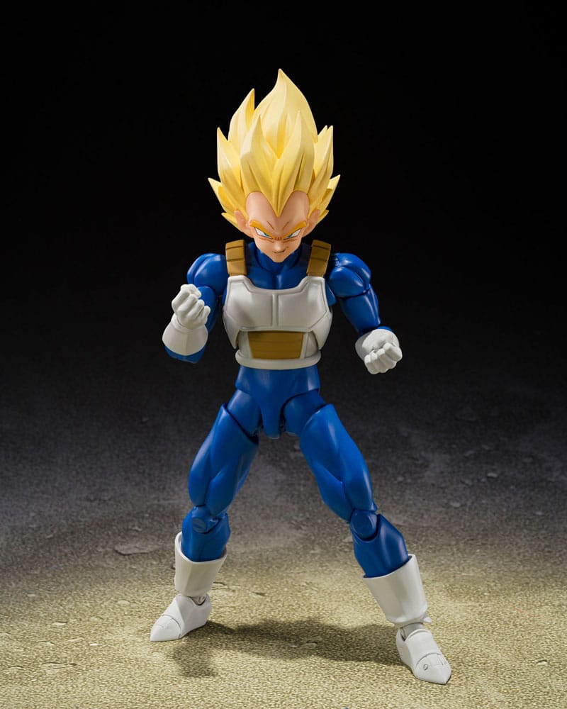 Dragon Ball Z S.H.Figuarts Actionfigur Super Saiyan Vegeta (Dangerous Pride) 14 cm Figmas Yokina