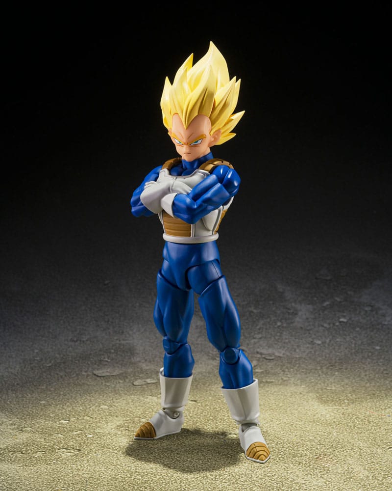 Dragon Ball Z S.H.Figuarts Actionfigur Super Saiyan Vegeta (Dangerous Pride) 14 cm Figmas Yokina