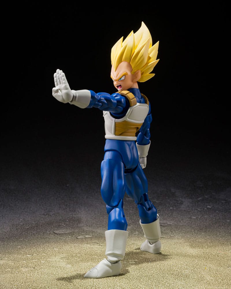 Dragon Ball Z S.H.Figuarts Actionfigur Super Saiyan Vegeta (Dangerous Pride) 14 cm Figmas Yokina