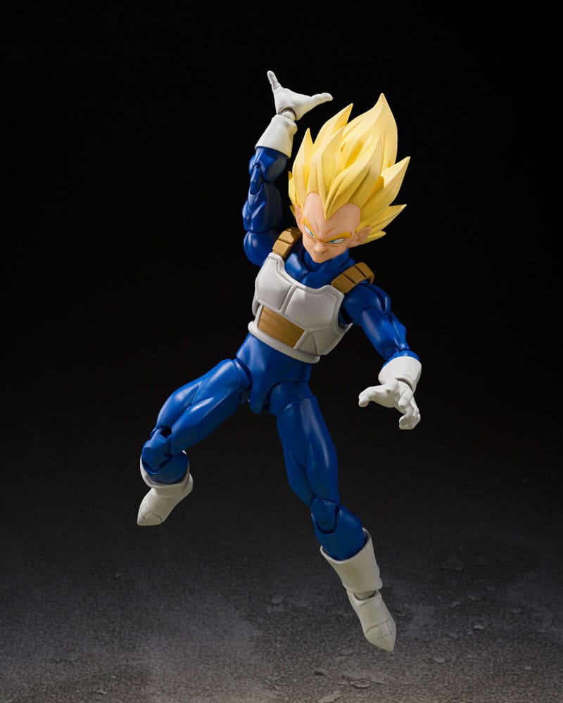 Dragon Ball Z S.H.Figuarts Actionfigur Super Saiyan Vegeta (Dangerous Pride) 14 cm Figmas Yokina