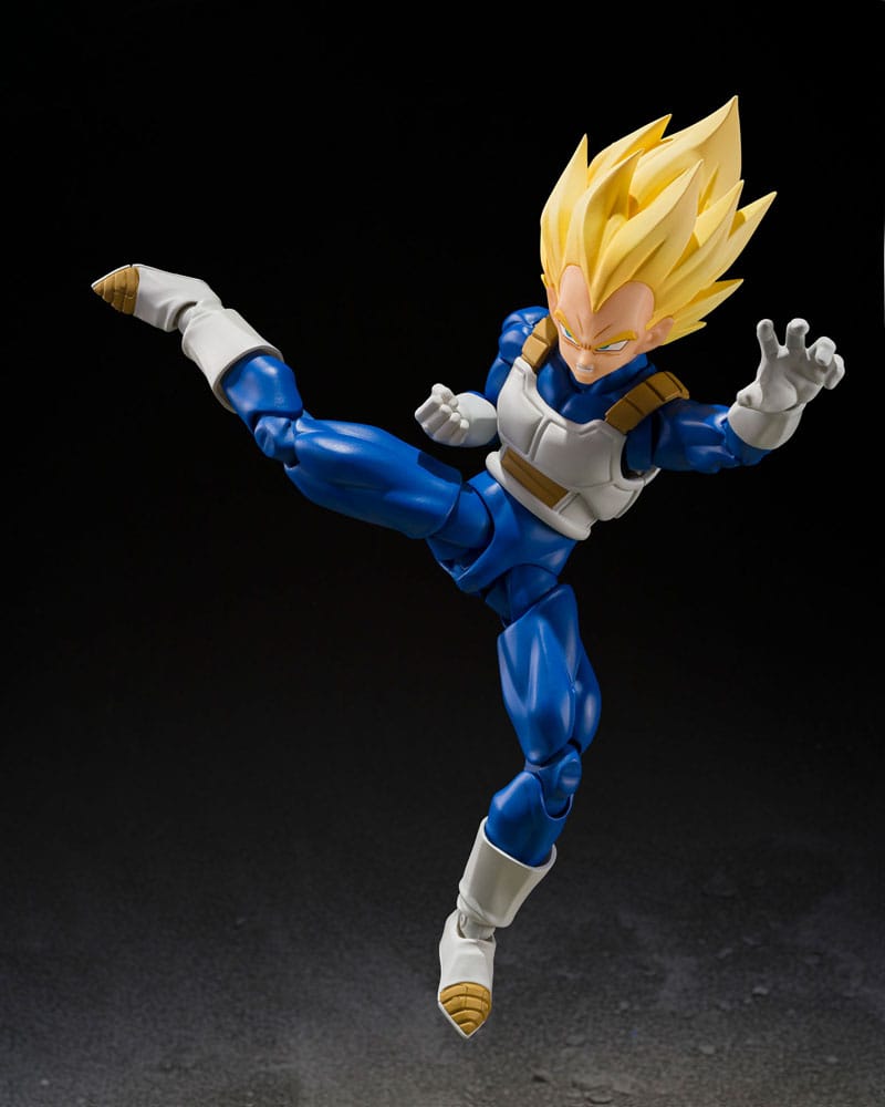 Dragon Ball Z S.H.Figuarts Actionfigur Super Saiyan Vegeta (Dangerous Pride) 14 cm Figmas Yokina
