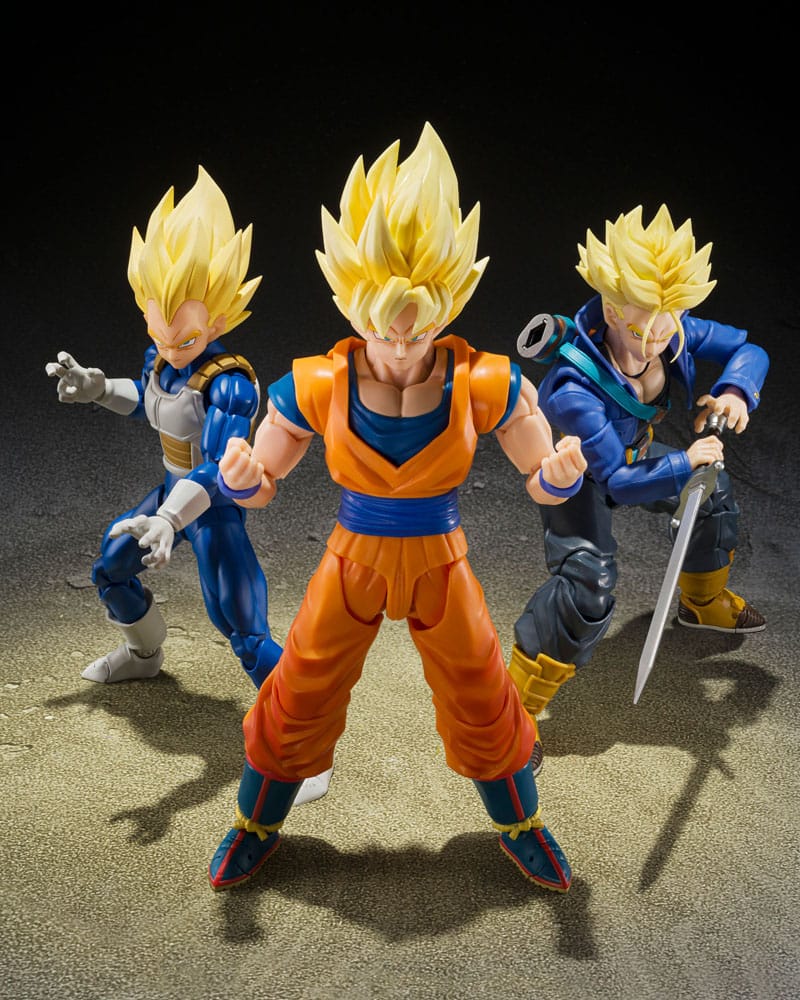 Dragon Ball Z S.H.Figuarts Actionfigur Super Saiyan Vegeta (Dangerous Pride) 14 cm Figmas Yokina