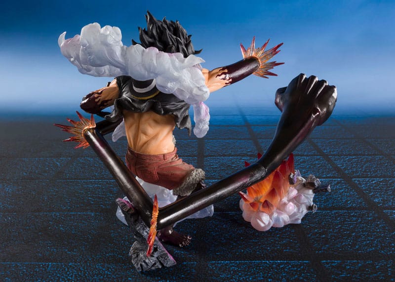 One Piece Figuarts ZERO Extra Battle PVC Statue Monkey D. Luffy Gear 4 Snake Man King Cobra 21 cm Prizefiguren Yokina