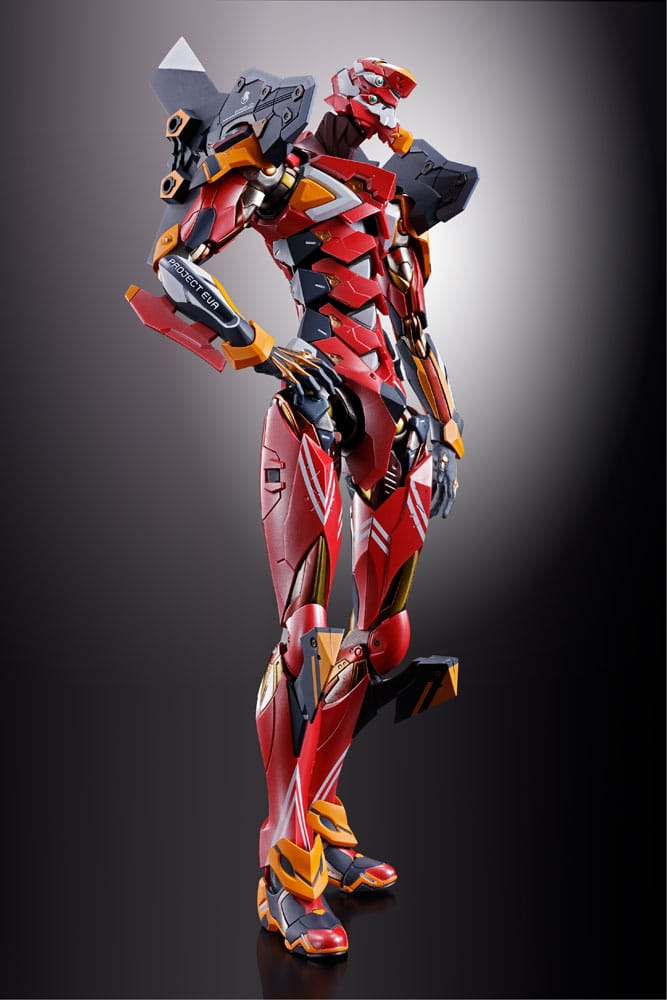 Neon Genesis Evangelion Metal Build Diecast Actionfigur Eva Production Model-02 30th with the Spear of Cassius 22 cm Figmas Yokina