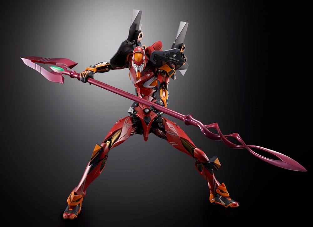 Neon Genesis Evangelion Metal Build Diecast Actionfigur Eva Production Model-02 30th with the Spear of Cassius 22 cm Figmas Yokina