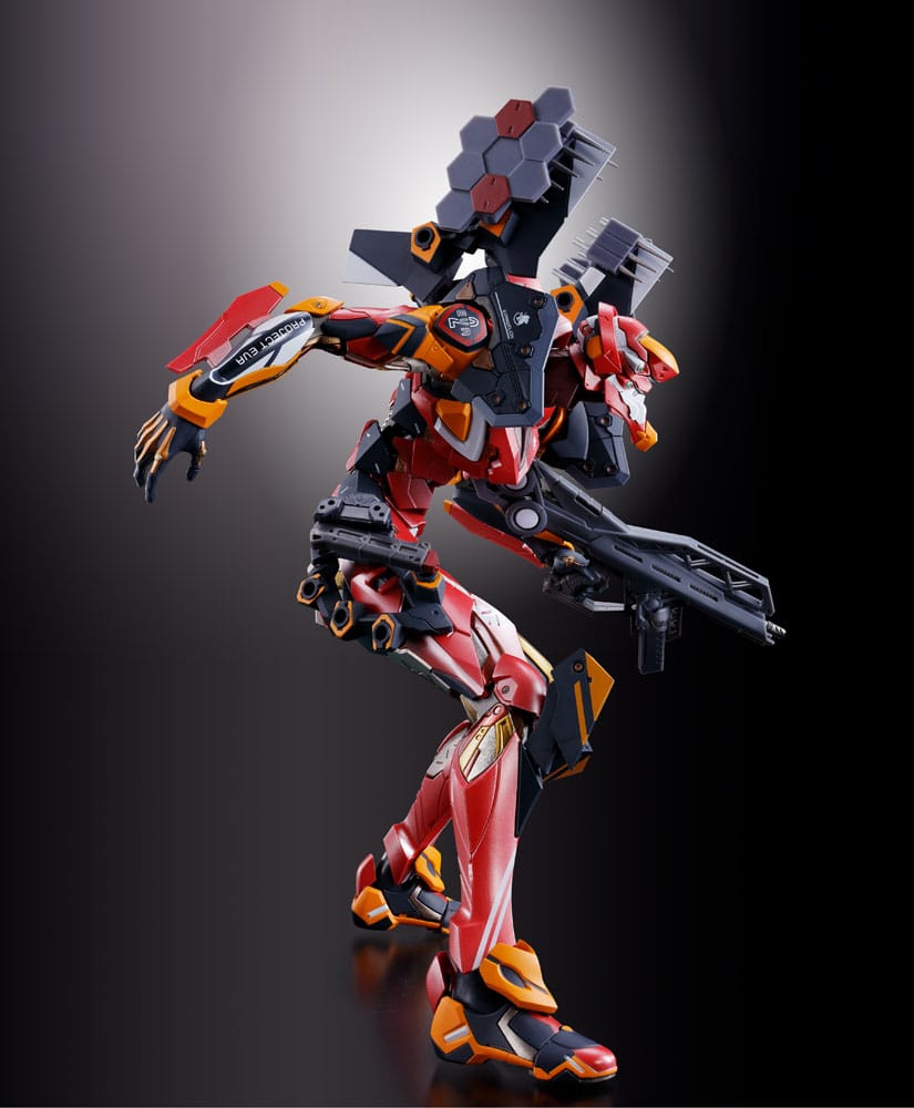 Neon Genesis Evangelion Metal Build Diecast Actionfigur Eva Production Model-02 30th with the Spear of Cassius 22 cm Figmas Yokina