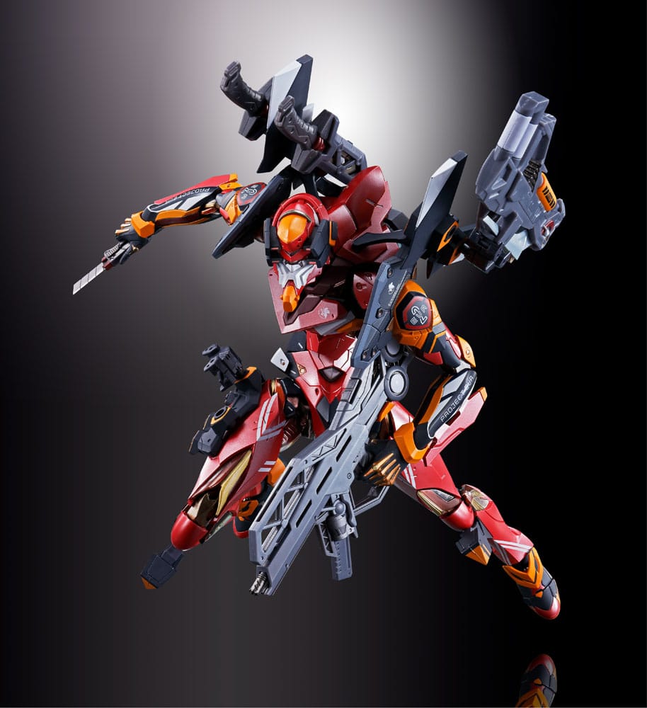 Neon Genesis Evangelion Metal Build Diecast Actionfigur Eva Production Model-02 30th with the Spear of Cassius 22 cm Figmas Yokina