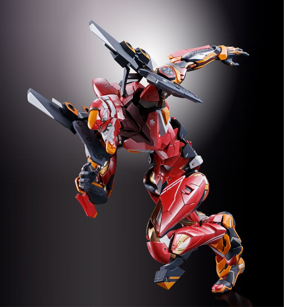 Neon Genesis Evangelion Metal Build Diecast Actionfigur Eva Production Model-02 30th with the Spear of Cassius 22 cm Figmas Yokina